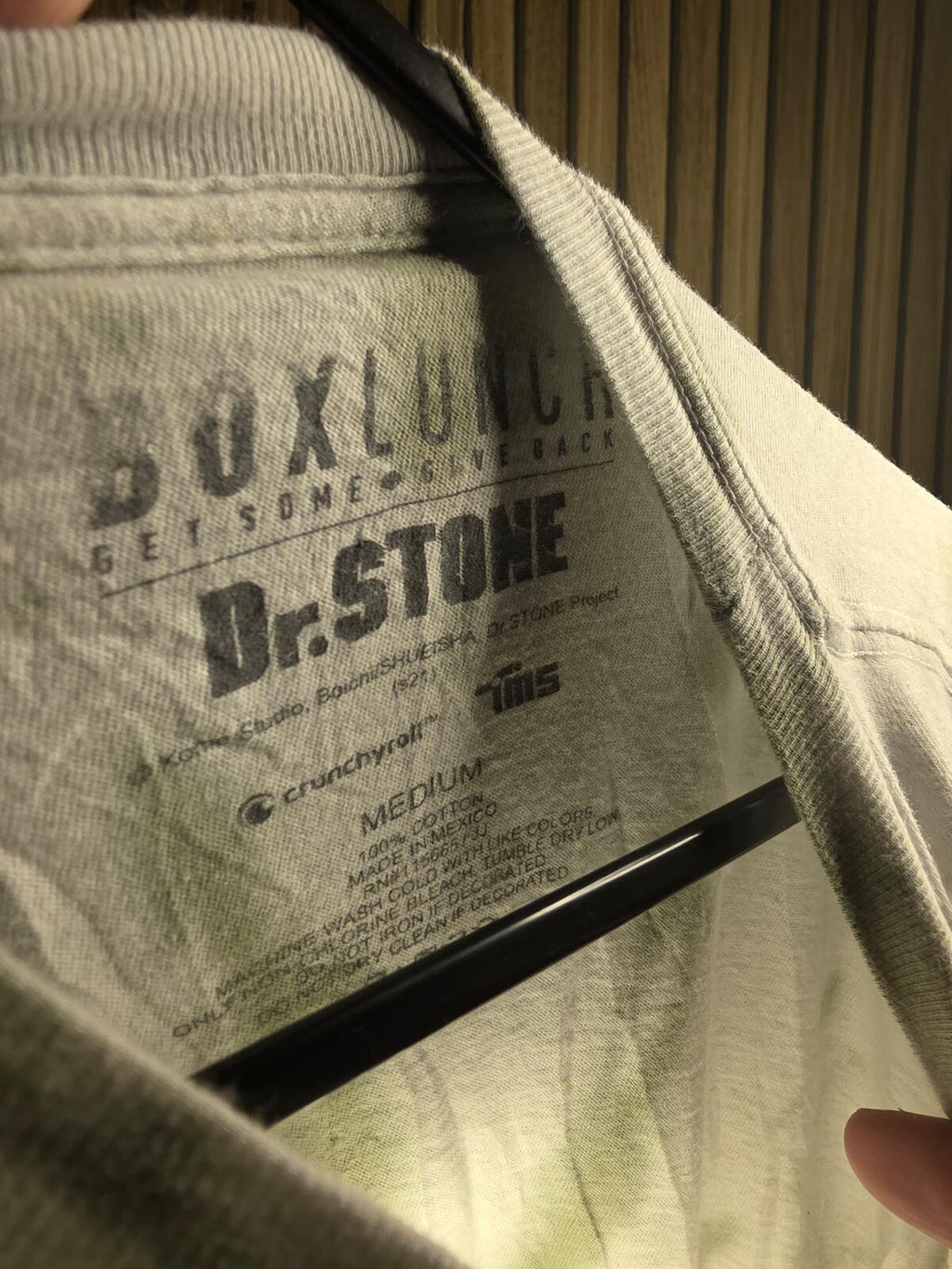BoxLunch Dr. Stone It's Science Graphic T-Shirt Green Tie-Dye Medium