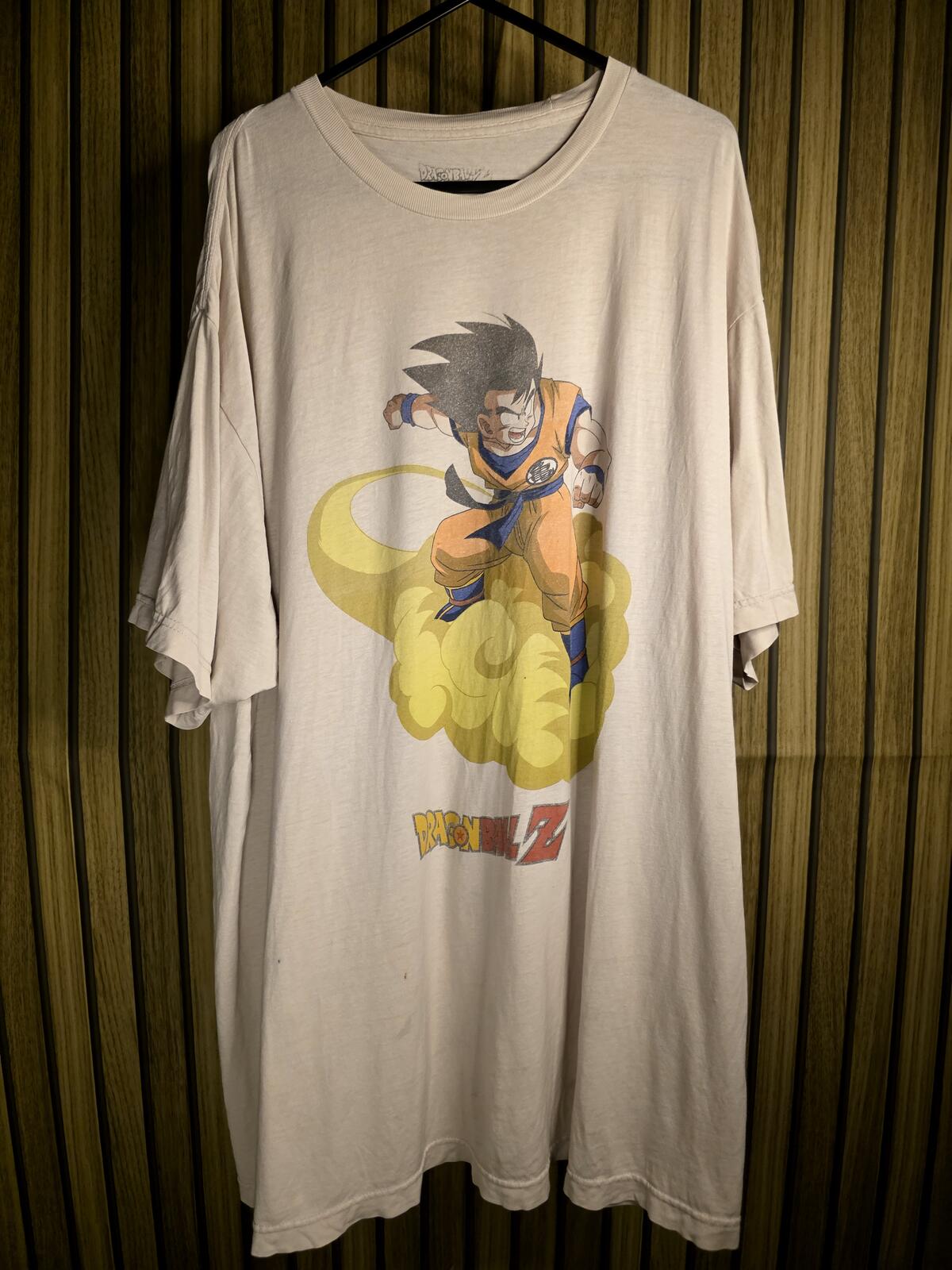Dragon Ball Z Goku Graphic T-Shirt Cream XL