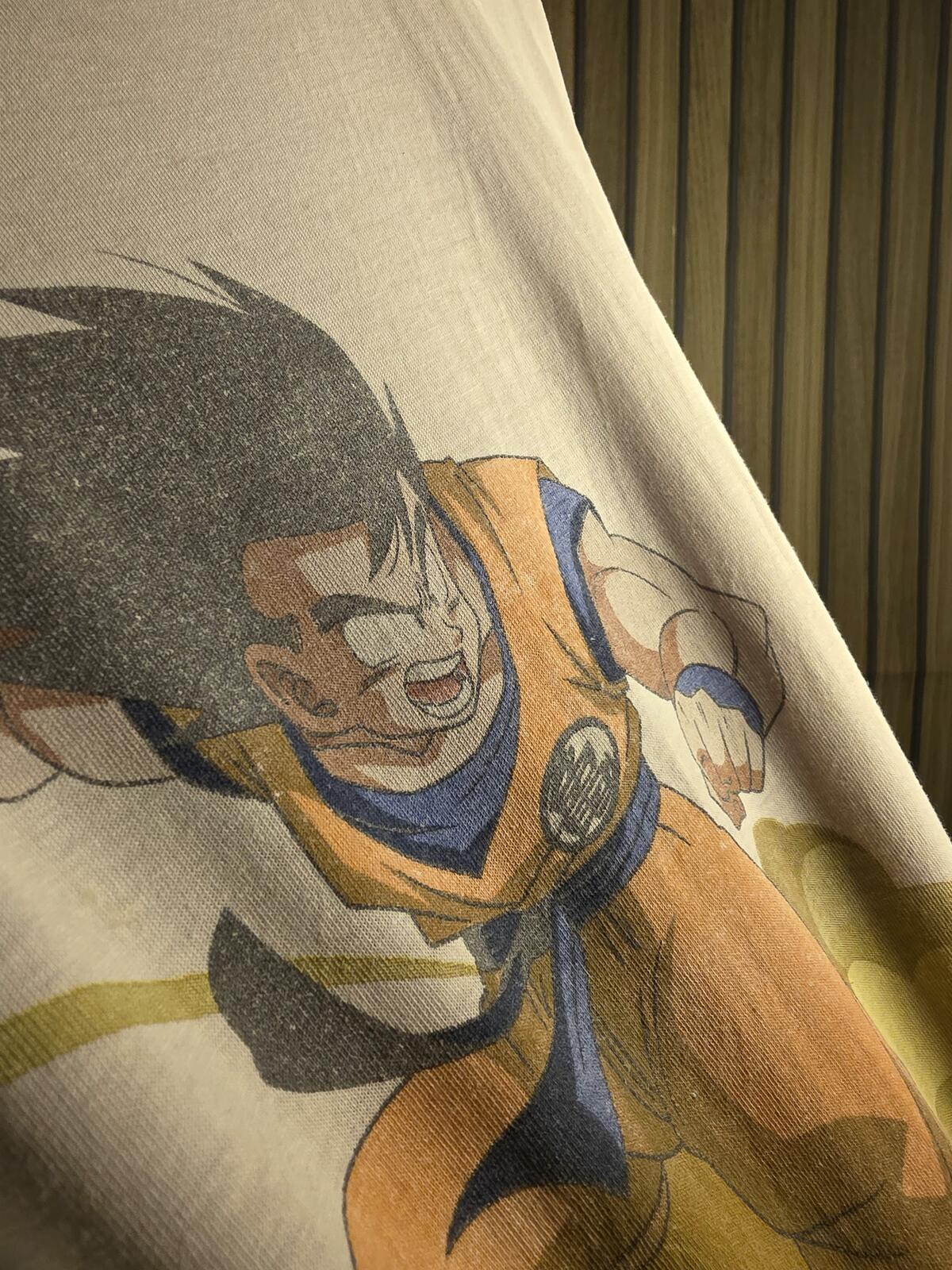 Dragon Ball Z Goku Graphic T-Shirt Cream XL
