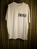 One Piece Graphic T-Shirt Cream Colour Small