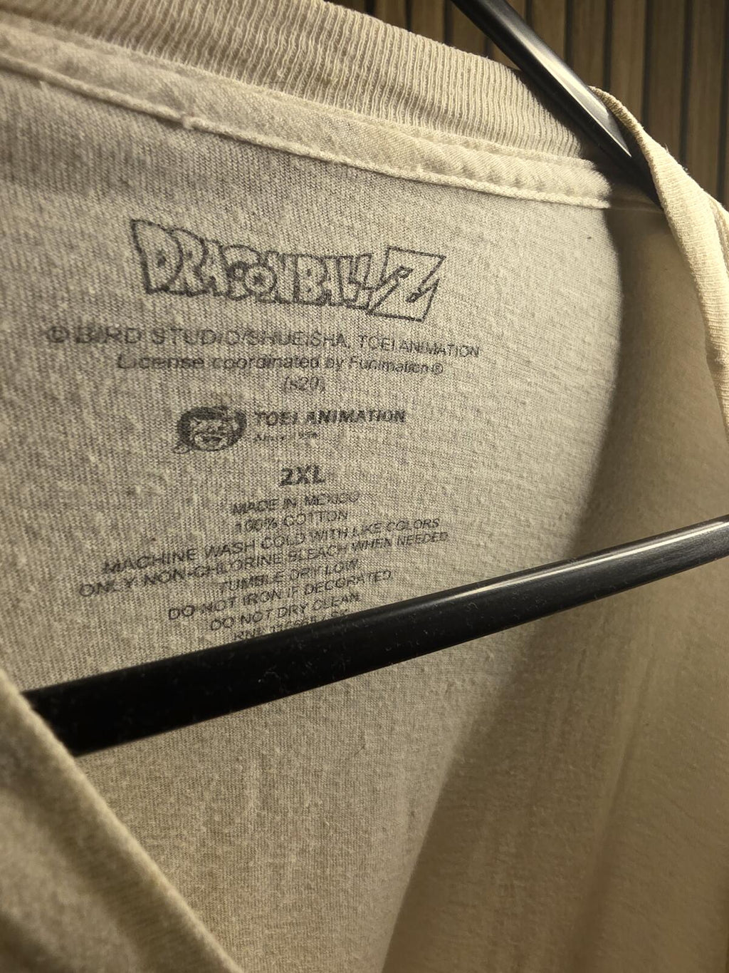 Dragon Ball Z Graphic T-Shirt White 2XL