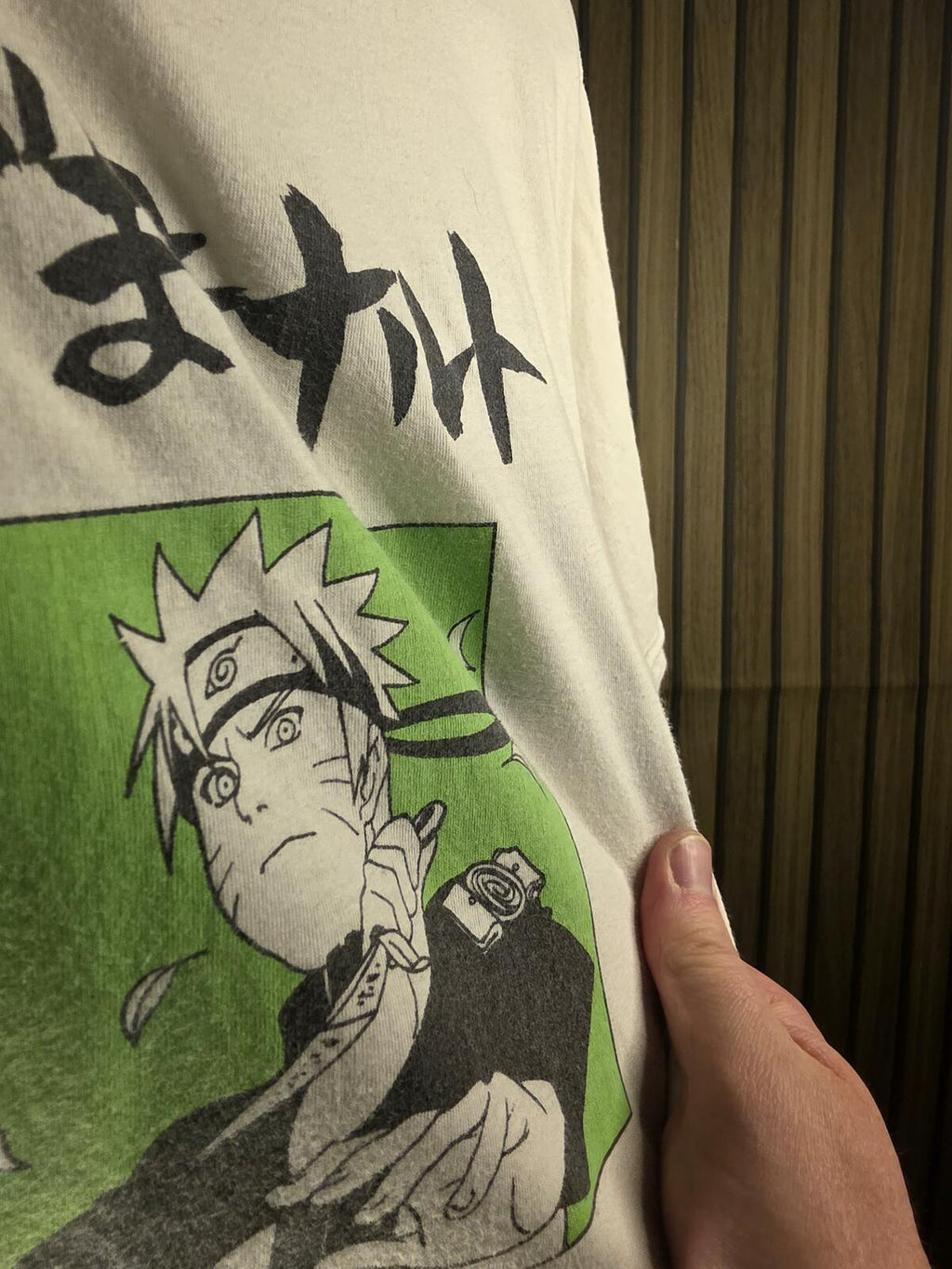 Naruto Shippuden Graphic T-Shirt White Size S