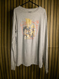 Dragon Ball Z Long Sleeve T-shirt Grey Size Small