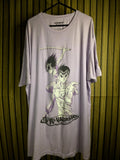 Yu Yu Hakusho Graphic T-Shirt Anime Characters Lavender XL