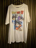 Dragon Ball Z Graphic T-Shirt Beige Size L