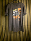 Naruto Graphic T-Shirt Brown Anime Size M