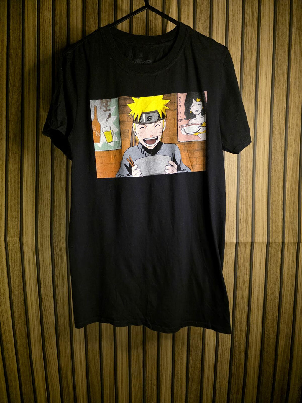 Naruto Graphic Black T-shirt Size Regular S