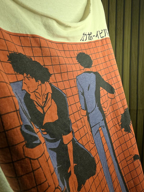 Altered Sunrise Cowboy Bebop Graphic T-Shirt Cream Large