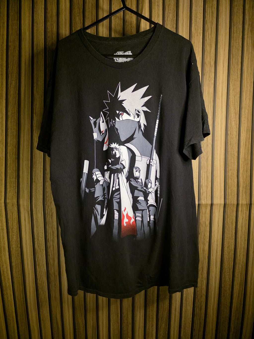 Ripple Junction Naruto Shippuden Graphic T-Shirt Black Large