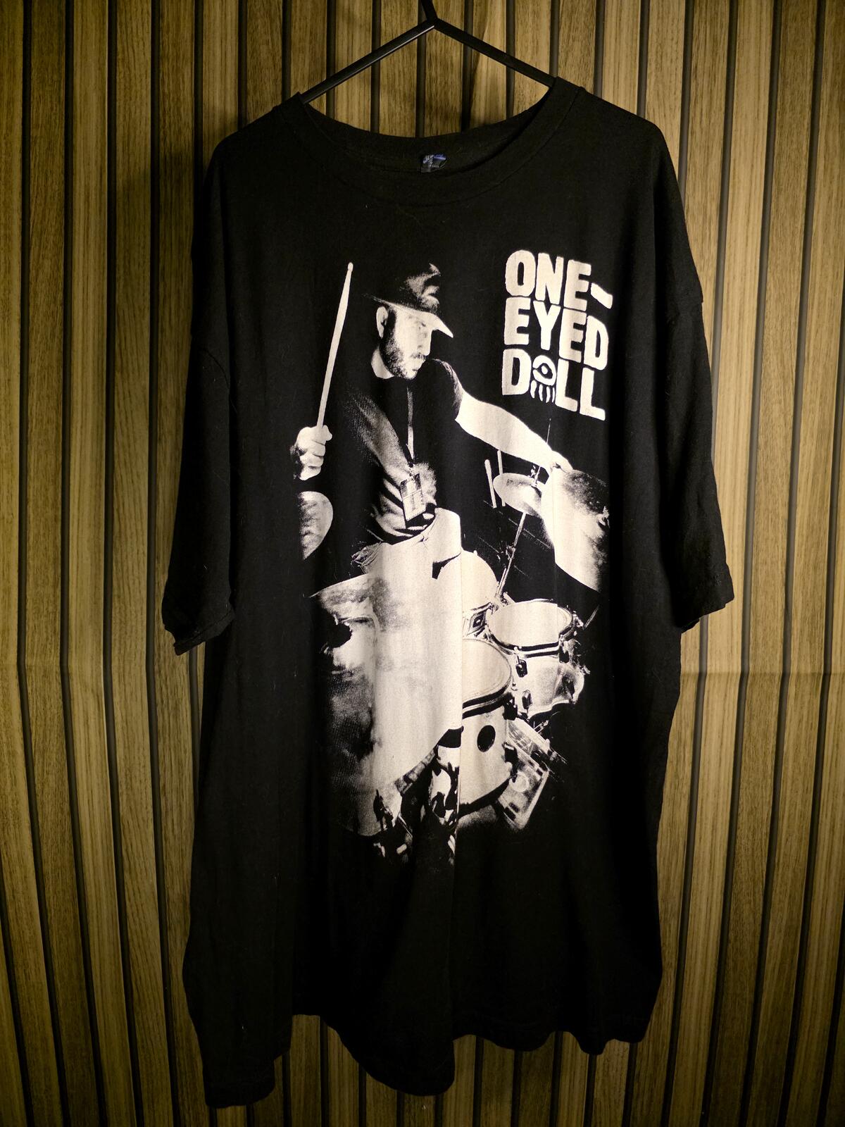 One Eyed Doll Band T-shirt Black Size XXL