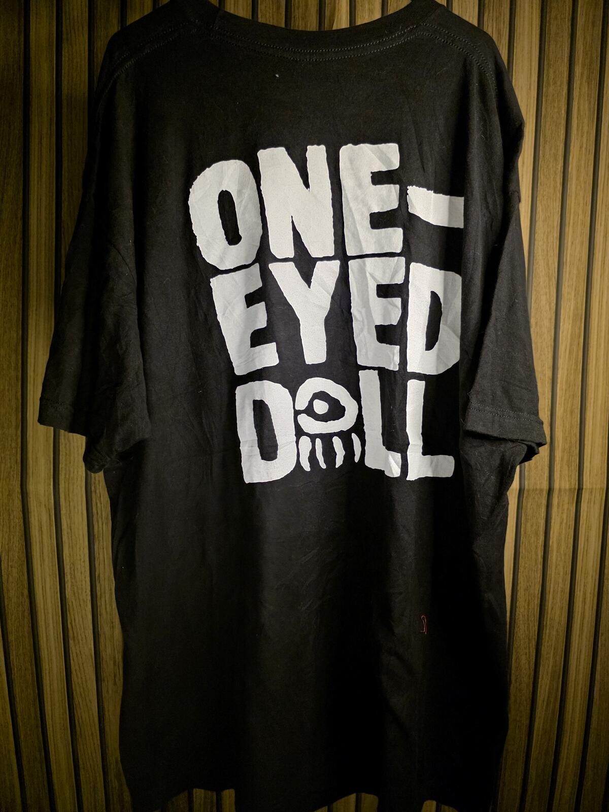 One Eyed Doll Band T-shirt Black Size XXL