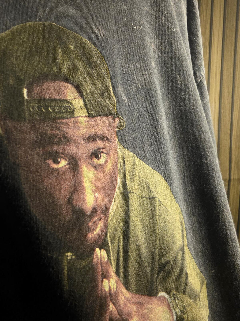 Poetic Justice Tupac Shakur Graphic T-Shirt Black XL