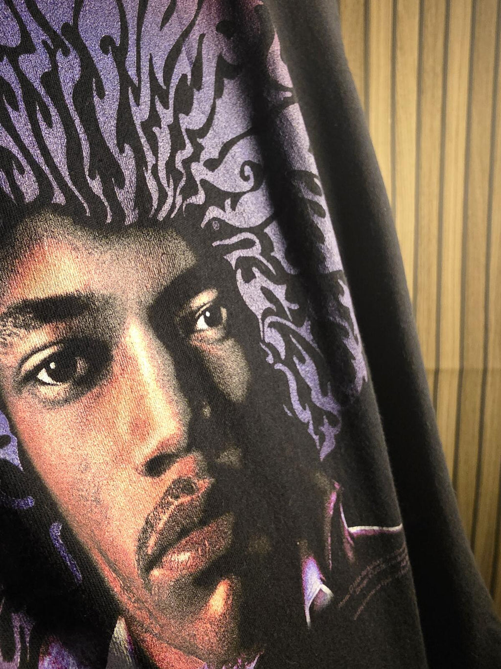 Jimi Hendrix Graphic T-Shirt Black Medium