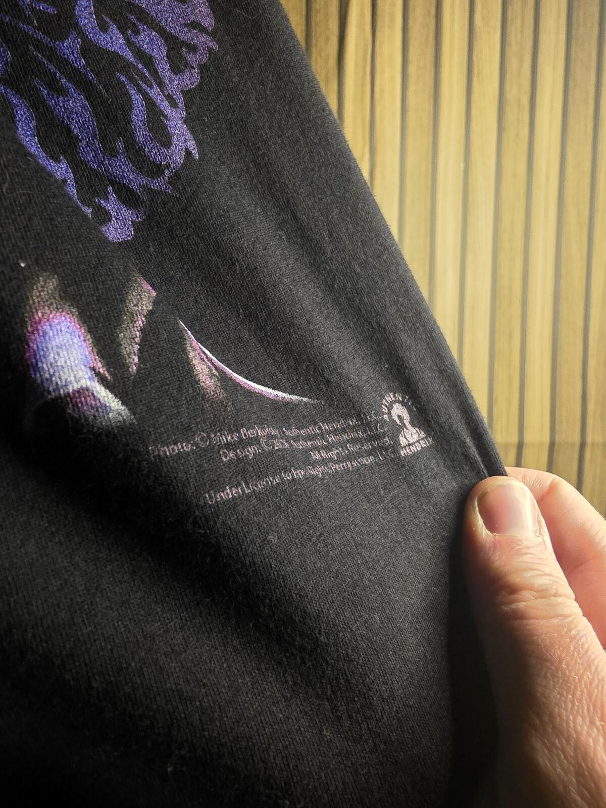 Jimi Hendrix Graphic T-Shirt Black Medium