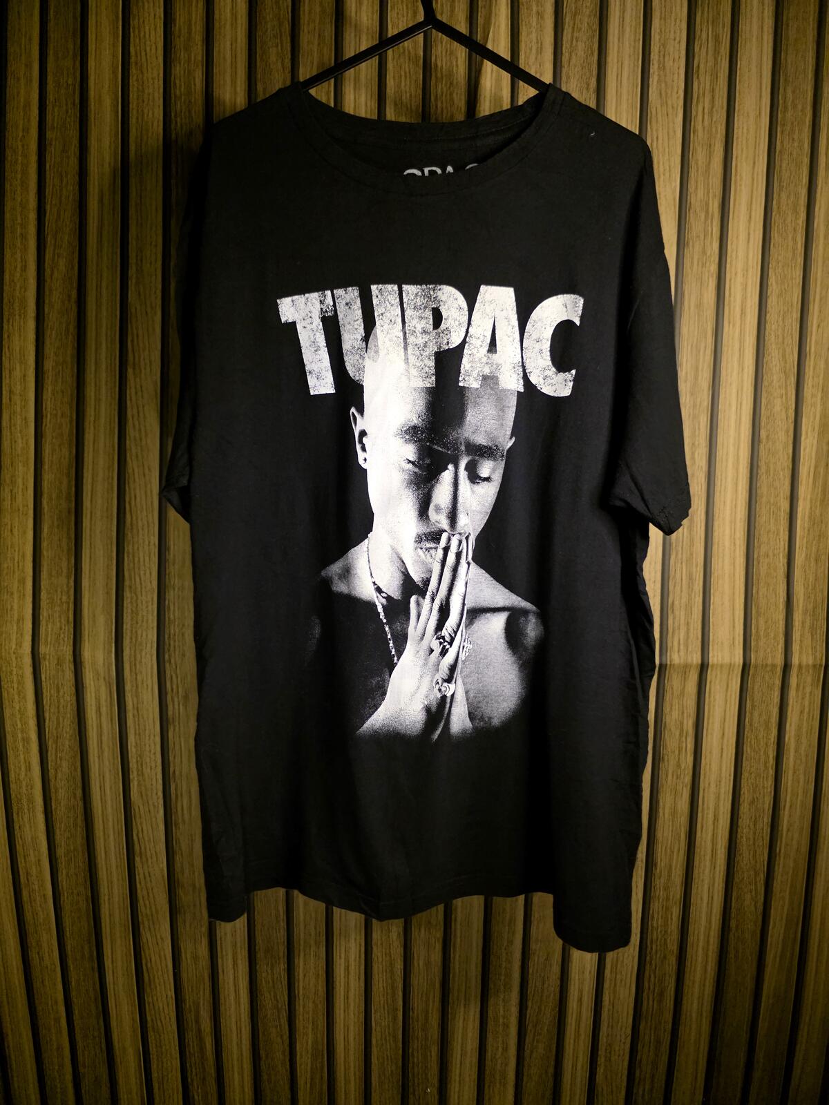 2PAC Graphic T-Shirt Black Medium