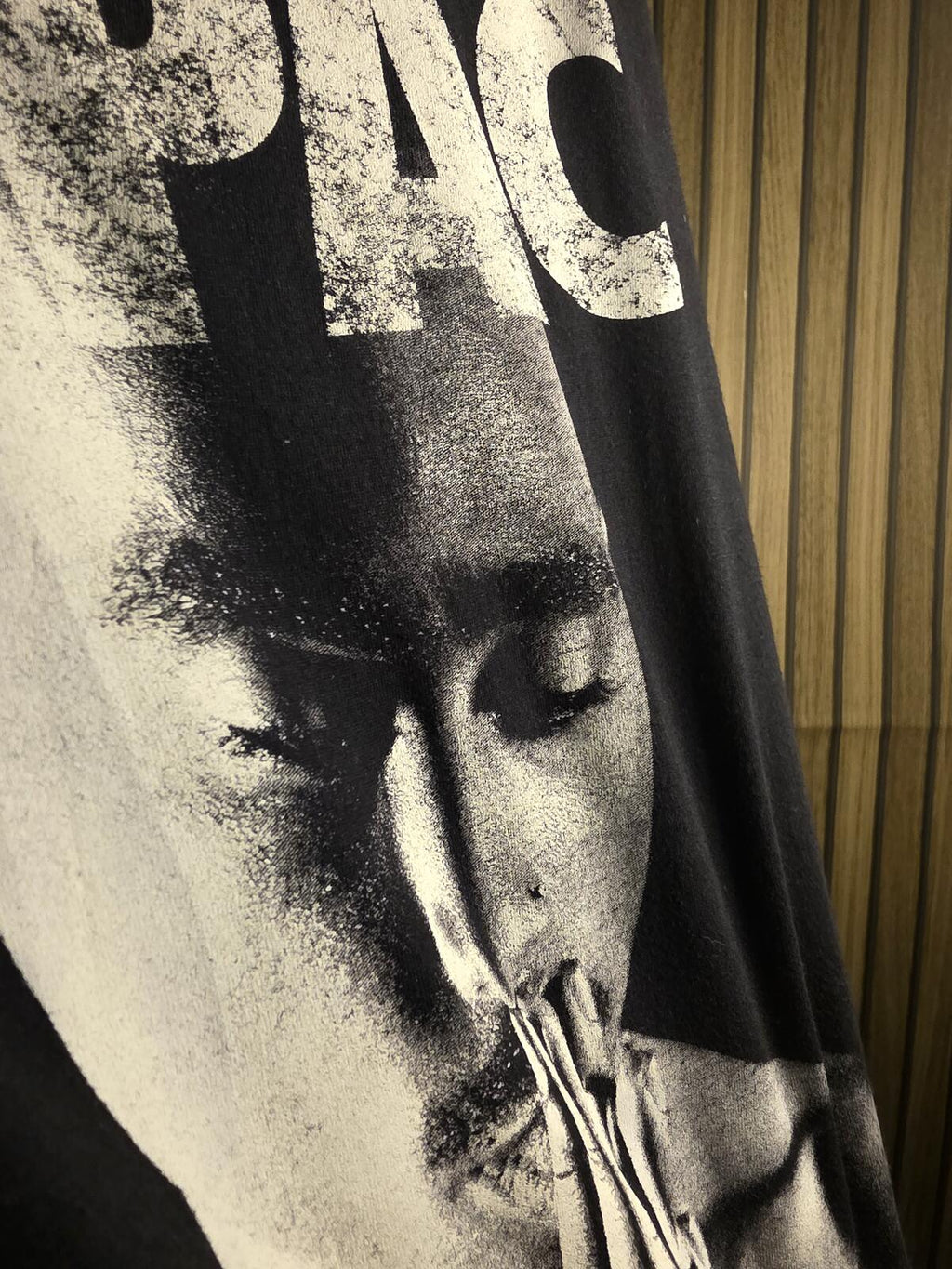 2PAC Graphic T-Shirt Black Medium