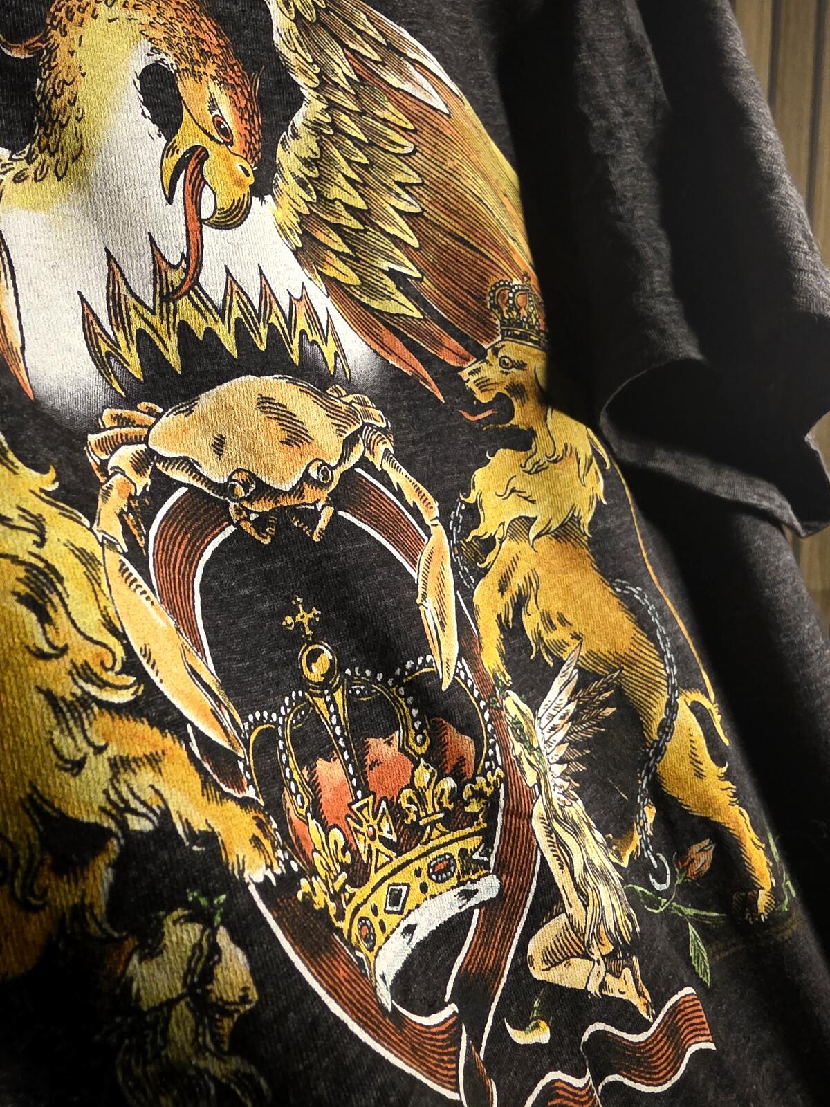 Queen Graphic Band T-Shirt Black Medium