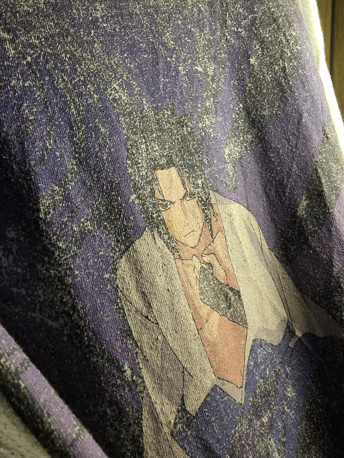 Naruto Gildan Hammer Uchiha Sasuke Graphic T-Shirt White Medium