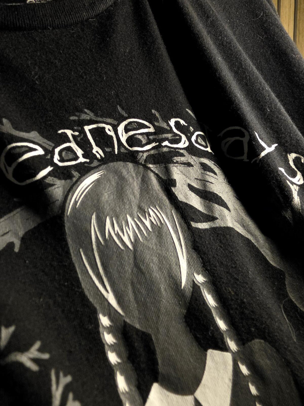 Wednesday T-shirt On Wednesdays We Wear Black Graphic Black XL