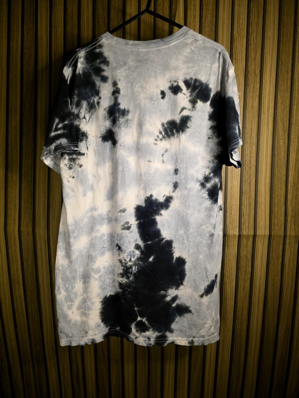 Philos Basic Justice Tupac Black and White Tie-Dye T-Shirt Size S