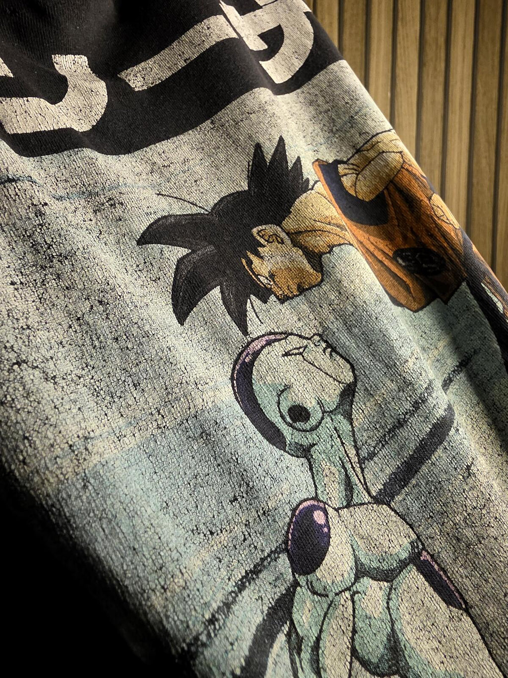 Dragon Ball Z Goku vs Frieza Graphic T-Shirt Black Small
