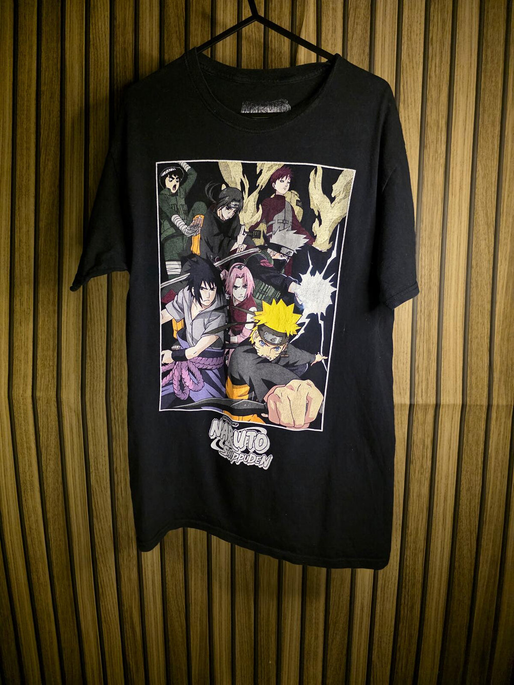 Ripple Junction Naruto Shippuden Graphic T-Shirt Black Medium
