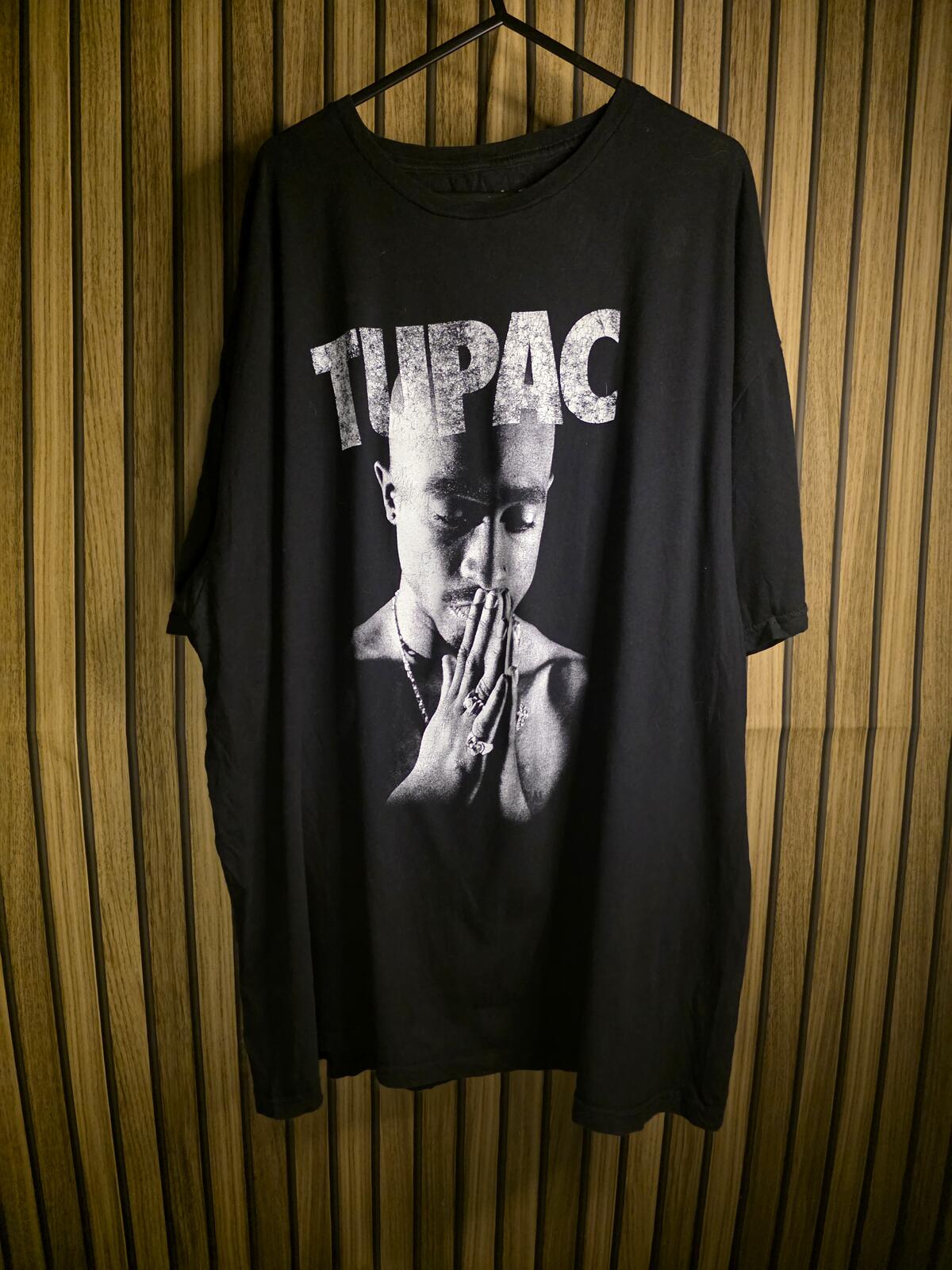 2PAC Graphic T-Shirt Black XXL Cotton