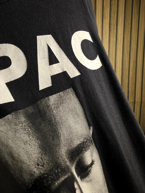 2Pac Tupac Trust Nobody Black Graphic T-Shirt Medium