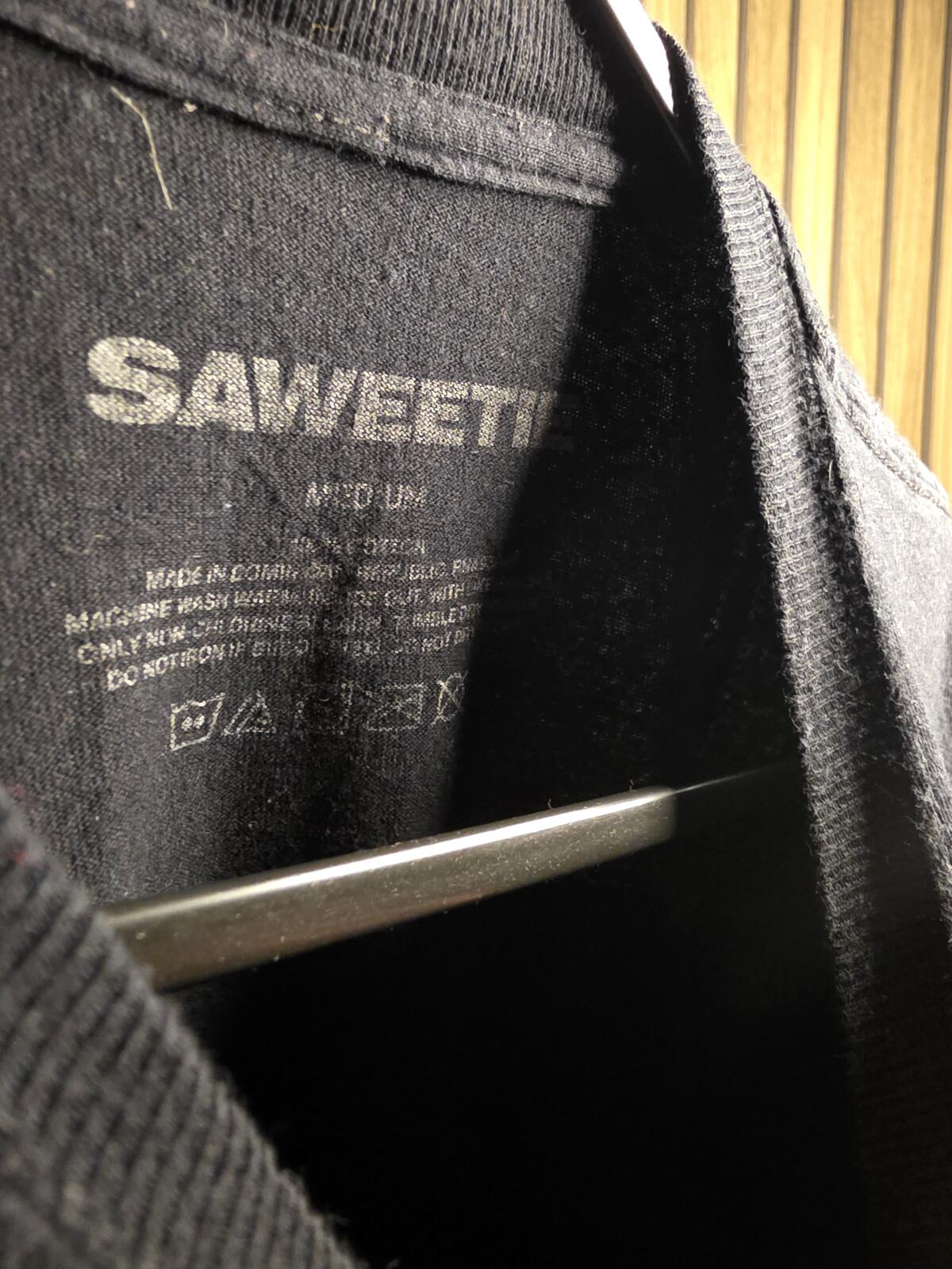 Saweetie T-Shirt Black Medium