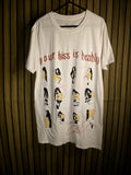 Camila Cabello Your Kiss Is Deadly Graphic T-Shirt White Small