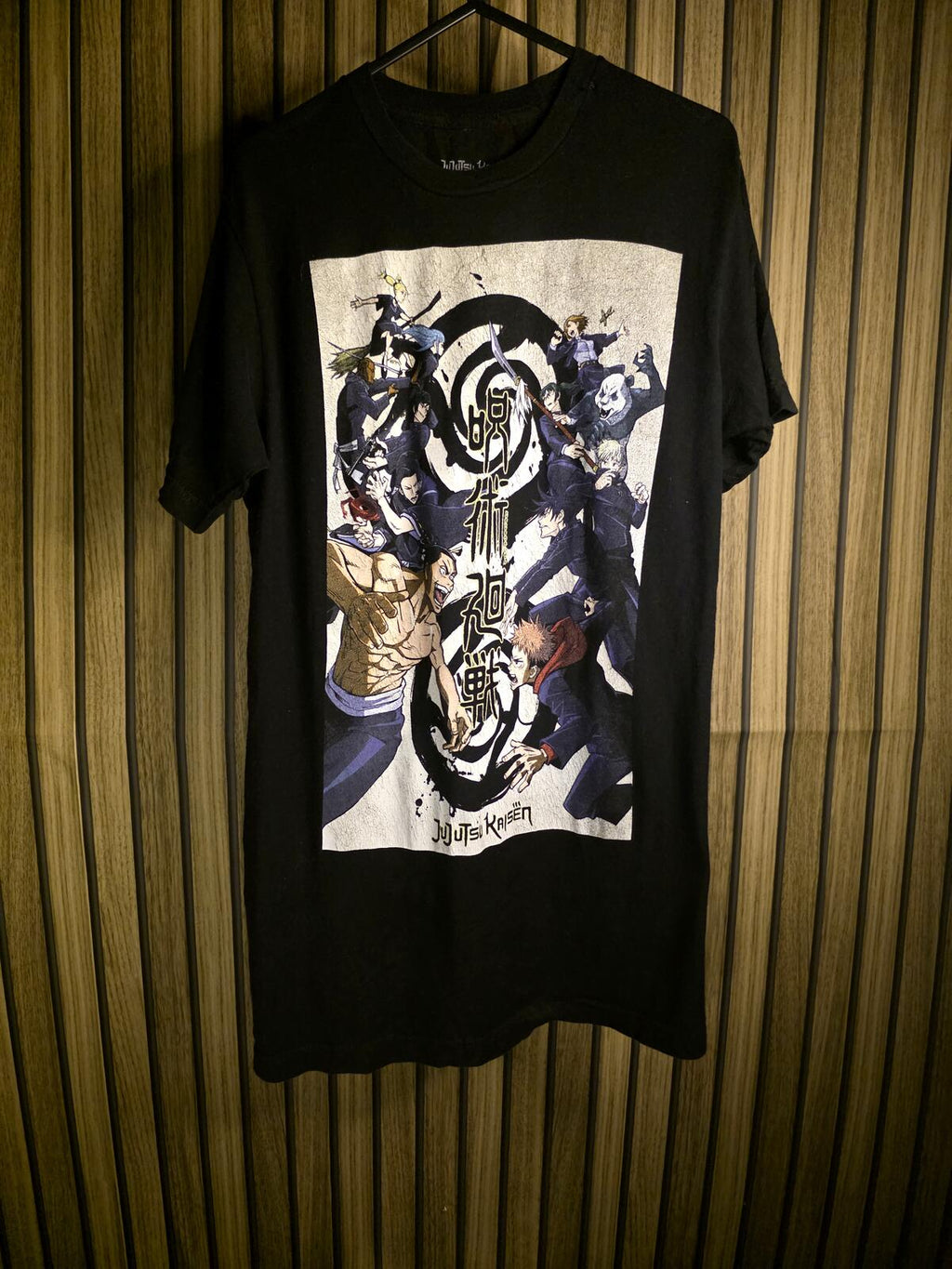 Jujutsu Kaisen Anime Graphic T-Shirt Black Regular Small