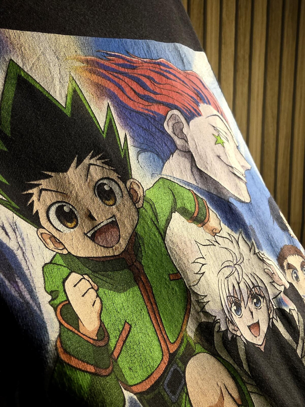 Hunter x Hunter Graphic T-shirt Black Large