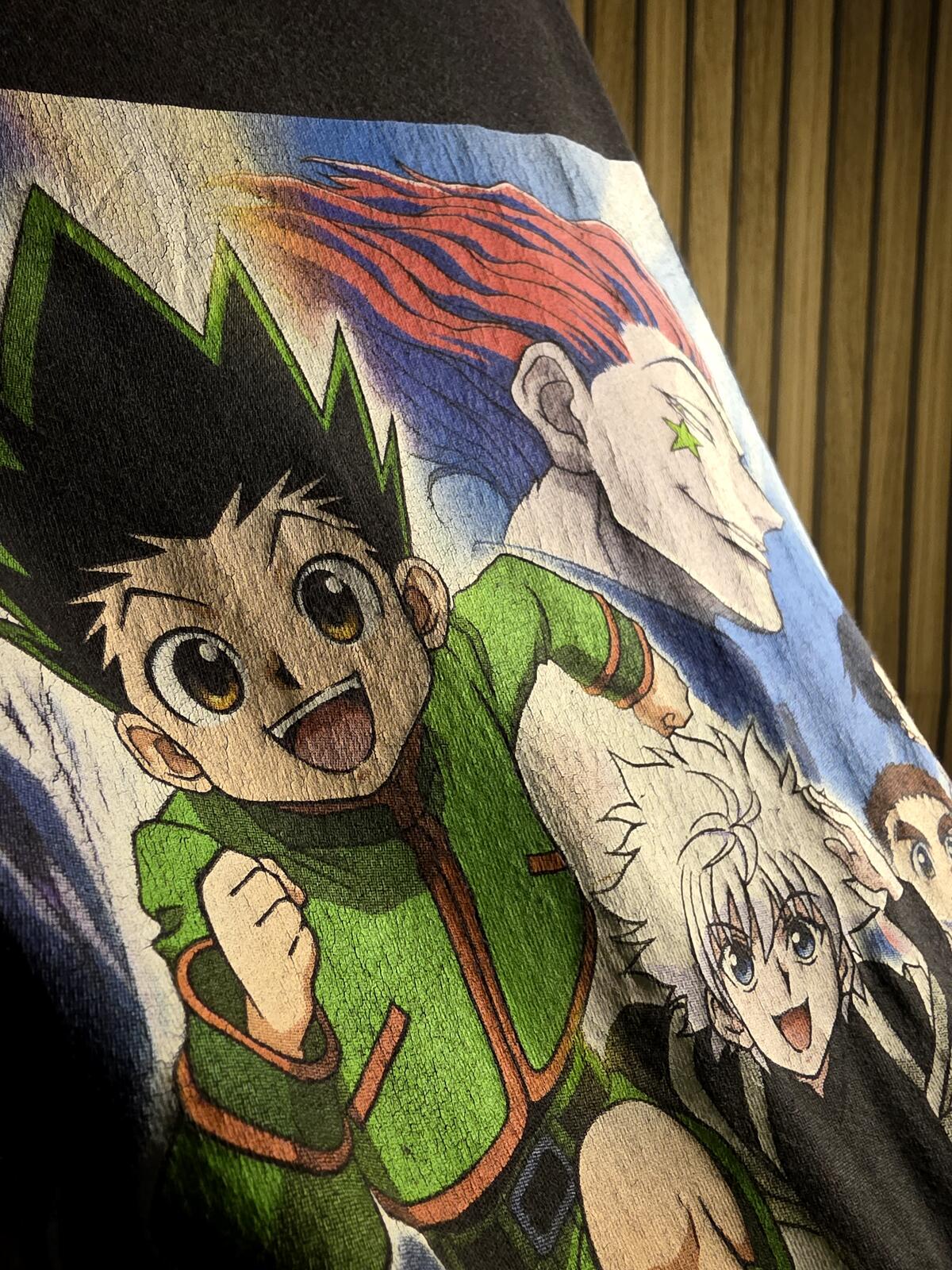 Hunter x Hunter Graphic T-shirt Black Large