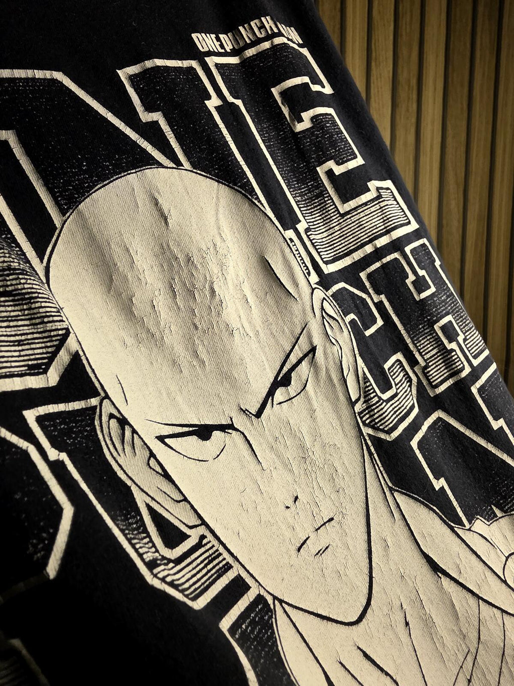 VIZ Media One Punch Man Graphic T-Shirt Black Size L