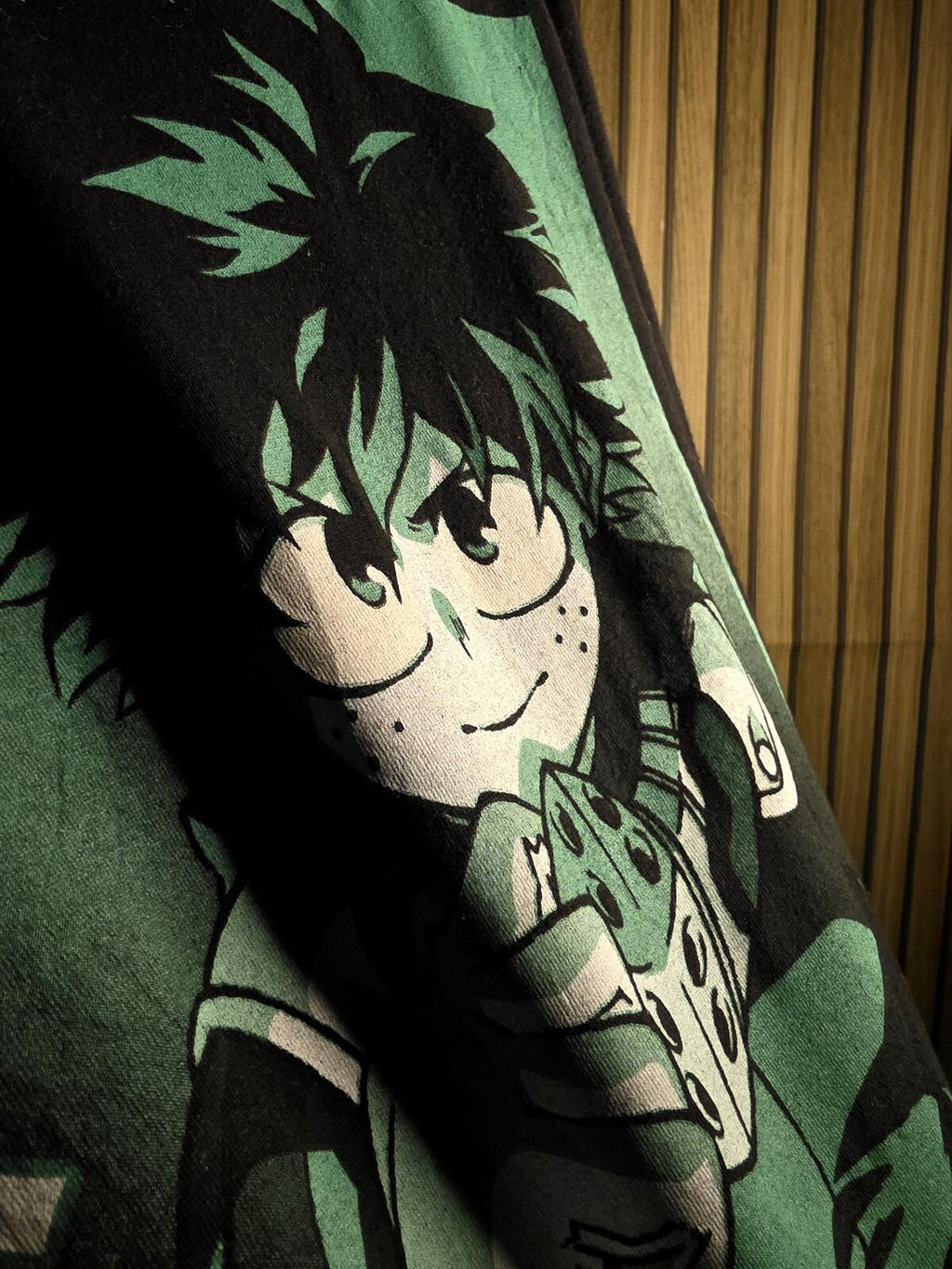 My Hero Academia Izuku Midoriya Graphic T-Shirt Black XL