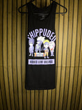 Naruto Shippuden Tank Top Hidden Leaf Village Graphic Black Small