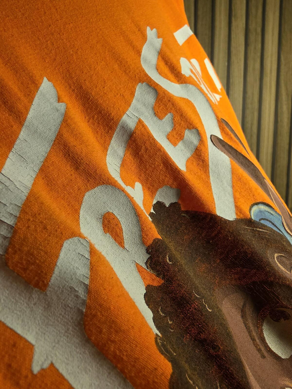 Khalid Free Spirit Tour Graphic T-shirt Orange Medium