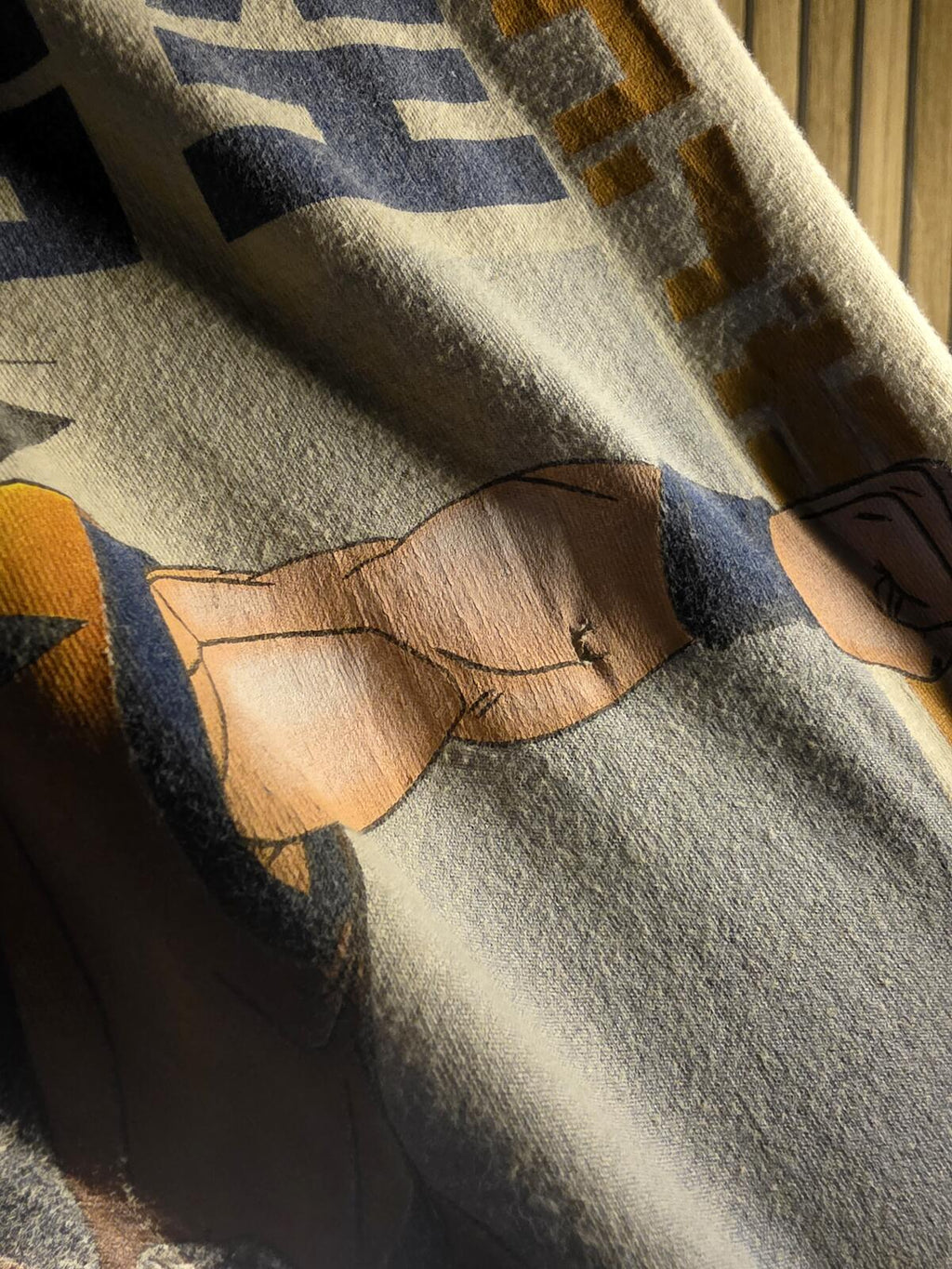 Dragon Ball Super Son Goku Graphic T-Shirt Beige Medium