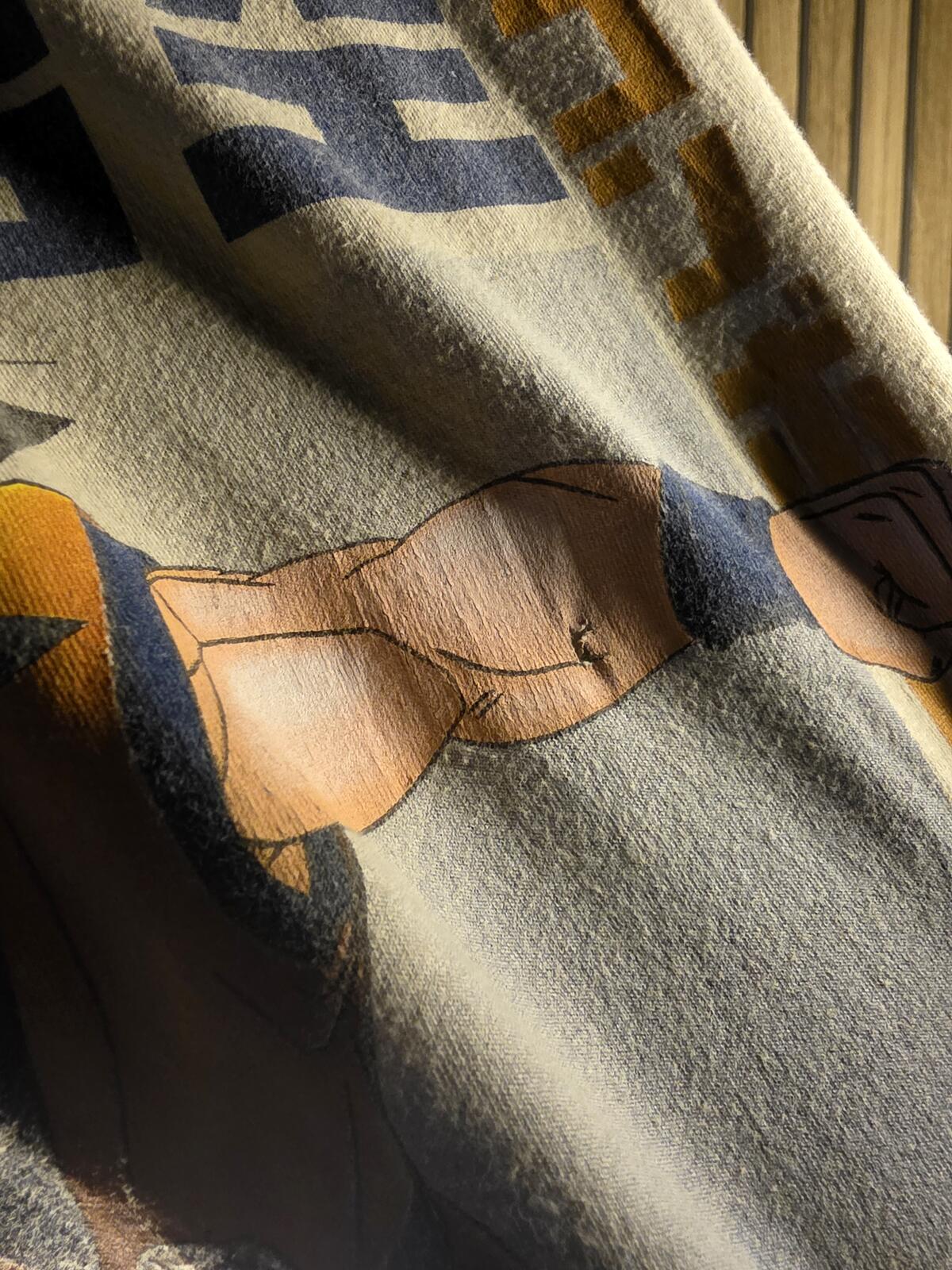 Dragon Ball Super Son Goku Graphic T-Shirt Beige Medium