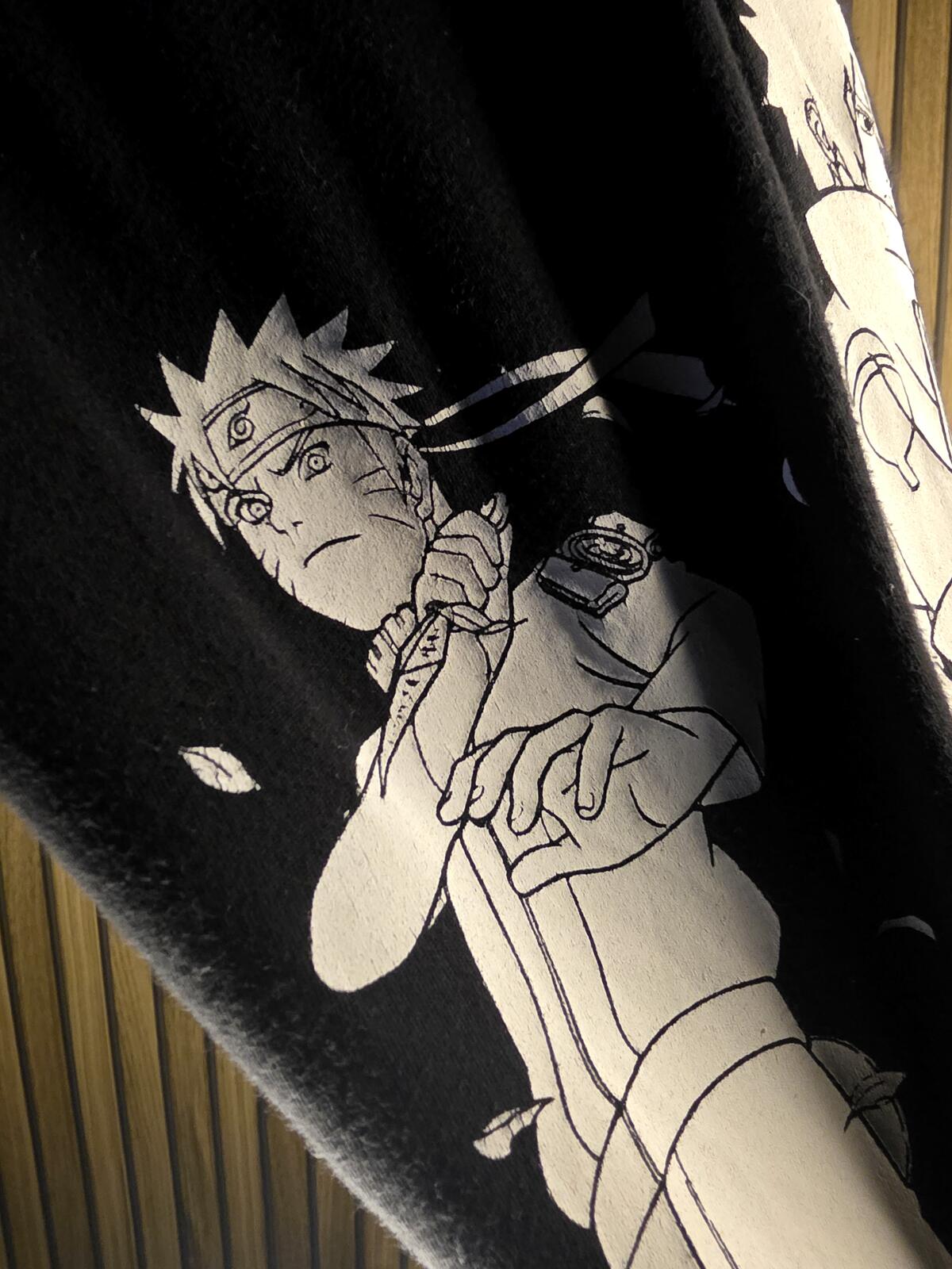 Naruto The Sage of Six Paths T-Shirt Black Size Small