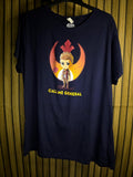 Star Wars Ladies 2XL Navy Blue Graphic T-Shirt Call Me General
