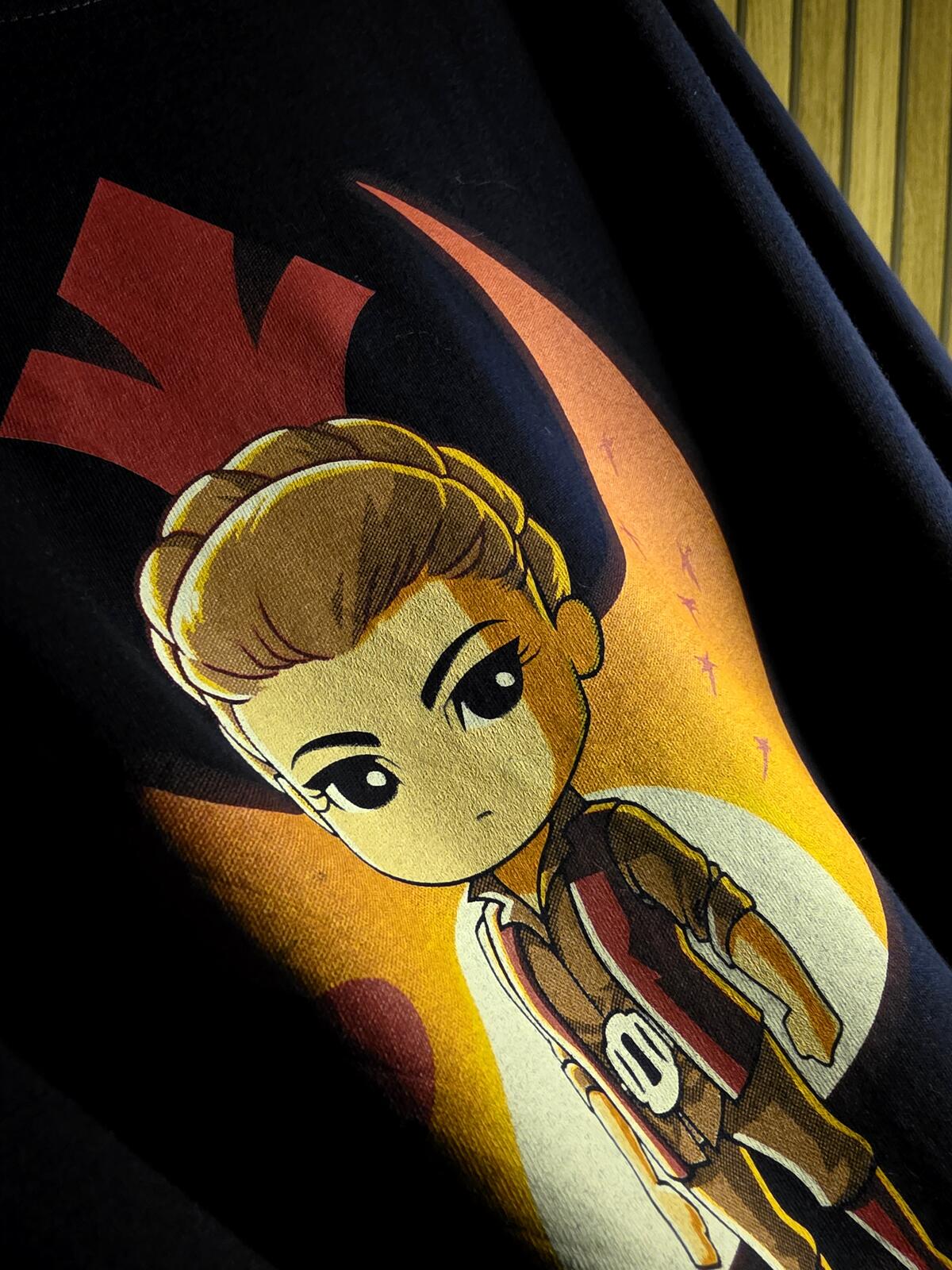 Star Wars Ladies 2XL Navy Blue Graphic T-Shirt Call Me General