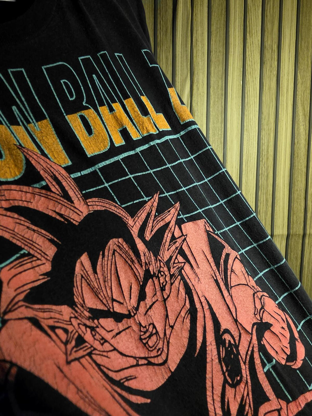 Dragon Ball Z Graphic T-Shirt Black Size Small