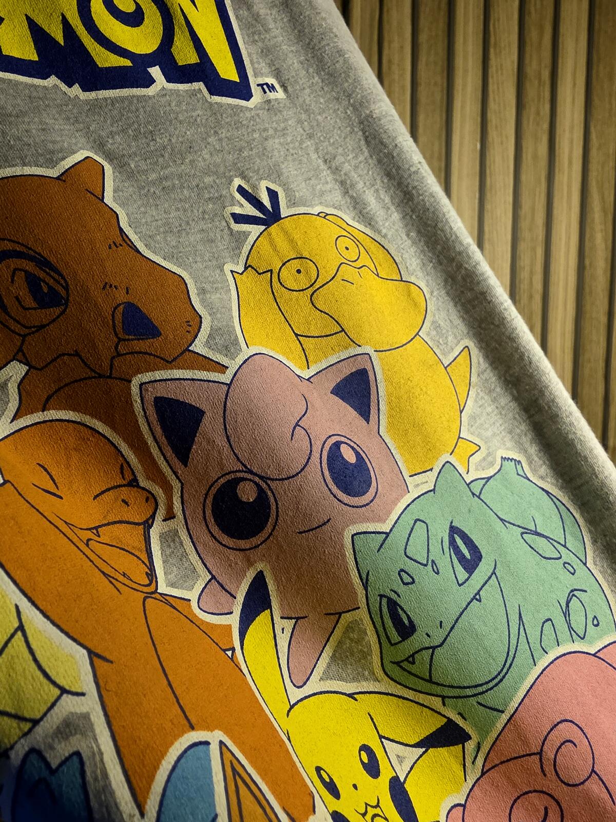 Pokémon Graphic T-Shirt Grey XL
