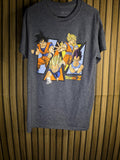 Dragon Ball Z Graphic T-Shirt Grey Size Regular Small