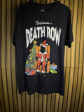 Death Row Records Christmas on Death Row Graphic T-Shirt Black Medium