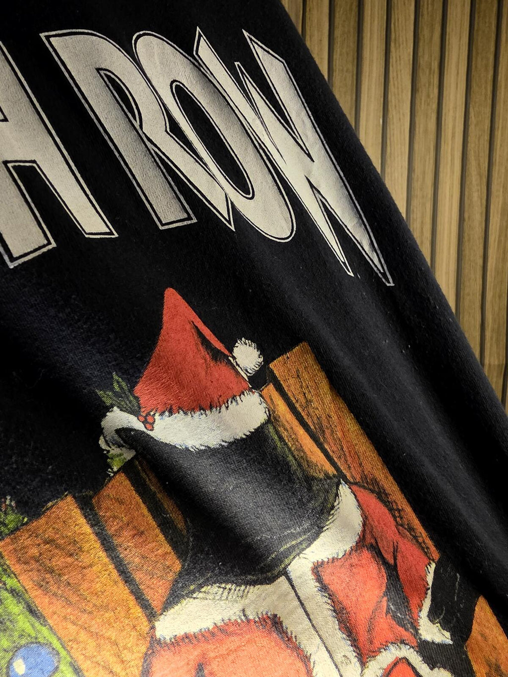 Death Row Records Christmas on Death Row Graphic T-Shirt Black Medium