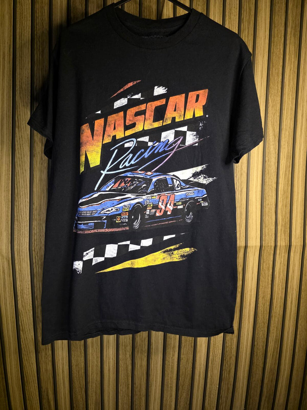 NASCAR Racing Graphic T-shirt Black Size Small