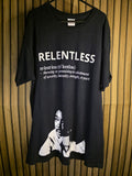 Martin Luther King Relentless Graphic T-Shirt Black Large