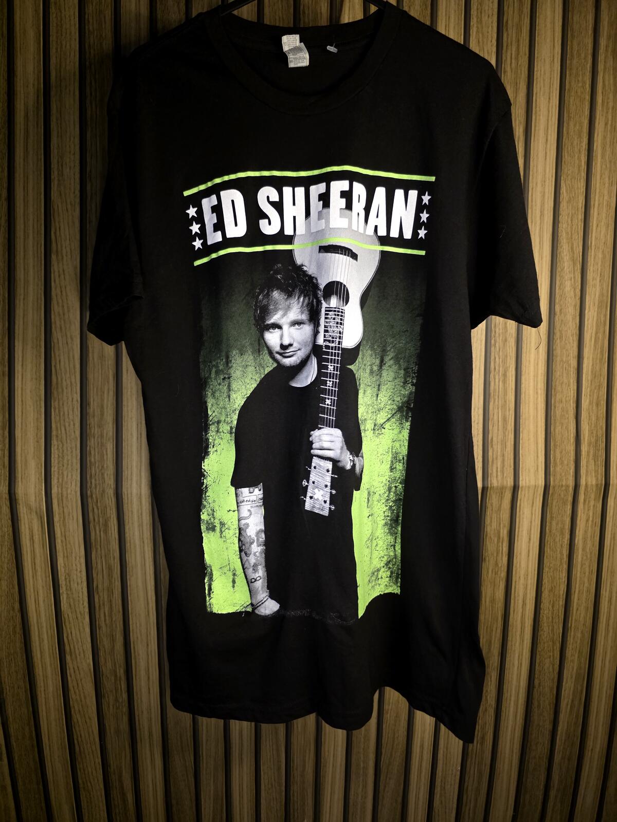 Ed Sheeran Tour T-Shirt Black Medium